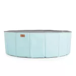 LABDAMEDENCE összecsukható 80cm + 90db 7cms labda MENTA/SZÜRKE