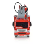 Moni Toys Kisautó tűzoltóautó létrás szerkocsi 1:16 piros