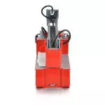 Moni Toys Kisautó tűzoltóautó létrás szerkocsi 1:16 piros