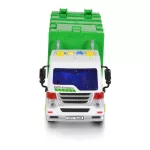 Moni Toys Kisautó kukásautó 1:16 emelhető platós zöld