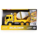 KISAUTÓ betonkeverő 1:16 SÁRGA/FEHÉR