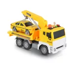 Moni Toys Kisautó autómentő 1:12 sárga