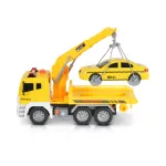 Moni Toys Kisautó autómentő 1:12 sárga