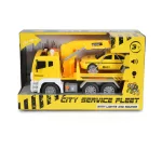 Moni Toys Kisautó autómentő 1:12 sárga