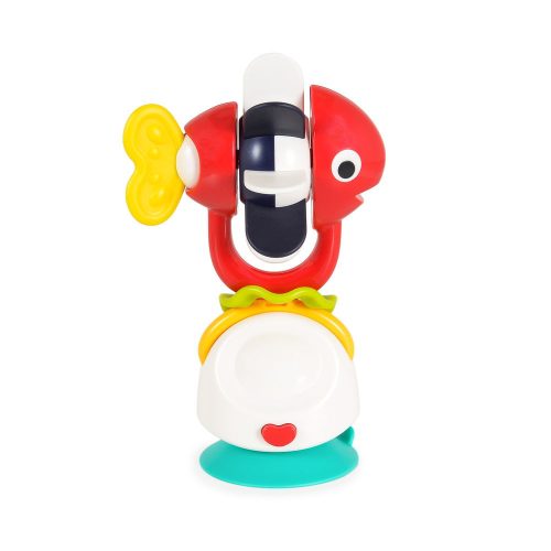 HOLA játék etetőszékre 2IN1 rágóka PIROS HAL