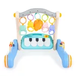 MONI MUSIC WALKER 2in1 járássegítő+játszószőnyeg KÉK