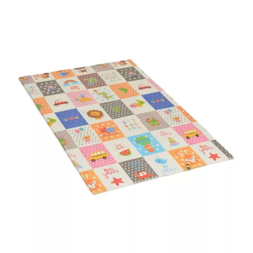 Moni Toys Xpe összecsukható matrac 120*180cm KRESZ utcák FUN TIME