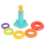 HOLA karikatorony Kacsa montessori műanyag SZÍNES