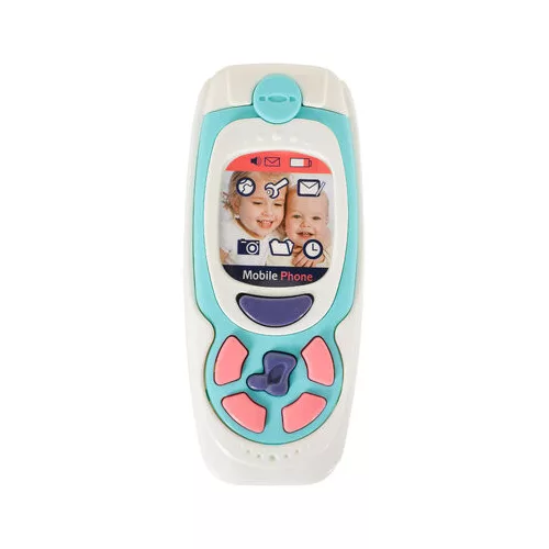 Moni TOYS műanyag baby telefon KÉK