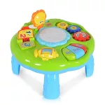 Műanyag zenélő activity kisasztal rajzolóval KÉK/ZÖLD