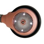 WEE mini futóbicikli 3 kerekű járgány, elöl 2 kerék, világító hátsó kerékkel PINK/rózsa