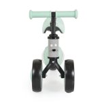 WEE mini futóbicikli 3 kerekű járgány, elöl 2 kerék, világító hátsó kerékkel ZÖLD