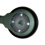 WEE mini futóbicikli 3 kerekű járgány, elöl 2 kerék, világító hátsó kerékkel ZÖLD