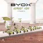 Moni CORNET 6IN1 multifunkciós tricikli átalakítható rollerré ZÖLD