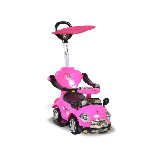 MONI PARADISE Bébitaxi napfénytetővel  PINK