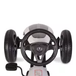 Mercedes Gokart mercedes pedálos autó fehér