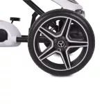Mercedes Gokart mercedes pedálos autó fehér
