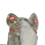 HINTALÓ 70cm SPOTTY pöttyös SZÜRKE