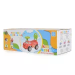 Moni Toys Keep zenélős bébitaxi pink
