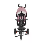 Moni SUMMER tricikli szülőkaros, zenél, játék tartókkal PINK