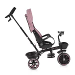 Moni SUMMER tricikli szülőkaros, zenél, játék tartókkal PINK