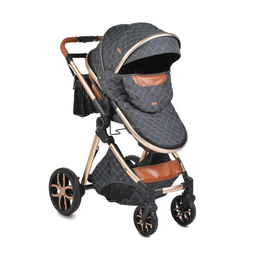 MONI Alma 0-15 kg babakocsi sport/mózes FEKETE