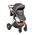 MONI Alma 0-15 kg babakocsi sport/mózes FEKETE