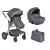Polly 2 in1 babakocsi SZETT:sport+mózes+kistáska 107985 FEKETE