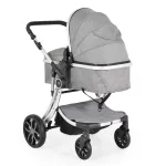 Polly 2in1 babakocsi SZETT:sport+mózes+ kistáska SZÜRKE