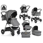 Cangaroo Empire 3in1 babakocsi szett s szürke
