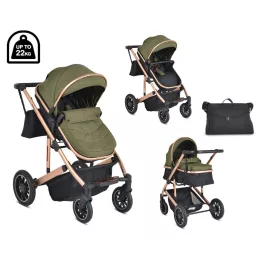 MONI Thira 0-22kg babakocsi sport/mózes zöld