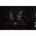 MONI Capri babakocsi nyári dupla első kerék szürke