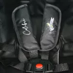 MONI Colibri babakocsi lapra elöl szimpla kerék türkiz