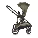 iCLICK Babakocsi 2in1 szett 22kg, aluminium váz, fordítható ülés, autom. csukható ZÖLD