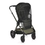 iCLICK Babakocsi 2in1 szett 22kg, aluminium váz, fordítható ülés, autom. csukható ZÖLD