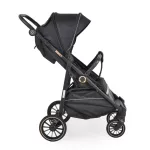 BUGGY babakocsi lapracsukható, nagy kerekek, könnyű FEKETE