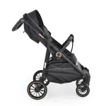 BUGGY babakocsi lapracsukható, nagy kerekek, könnyű FEKETE