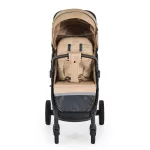 BUGGY babakocsi lapracsukható, nagy kerekek, könnyű BÉZS