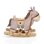 Moni Toys Hintaló csacsi zenélő dulcinea szürke