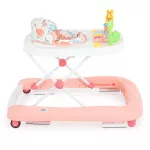 Moni Zoo 2in1 átalakítható bébikomp járássegítős pink