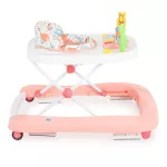 Moni Zoo 2in1 átalakítható bébikomp járássegítős pink