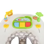 Moni Zoo 2in1 átalakítható bébikomp járássegítős szürke