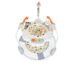 MONI Magic fun baba ugráló pasztel játékkal szürke