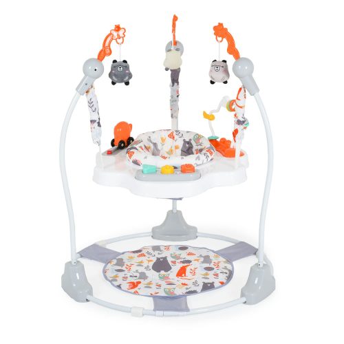 MONI Magic fun baba ugráló pasztel játékkal narancs