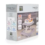 Moni JUNGLE FUN+ bébikomp, színes dobozban SZÜRKE