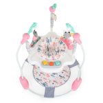 MAGIC FUN Baba ugráló pasztel játékkal pink