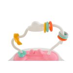 MAGIC FUN Baba ugráló pasztel játékkal pink