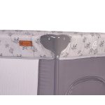 Cangaroo Africa 1 szintes utazóágy 14 kg-ig szürke