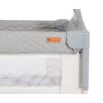 Cangaroo Indiana 2 szintes utazóágy tároló rekeszes szürke