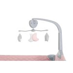 Cangaroo Indiana 2 szintes utazóágy tároló rekesz, kistáska 14kg pink